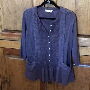 LOGO TUNIC TOP with EMBROIDERY